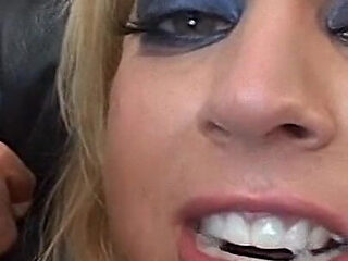 Horny Blonde MILF Gets Intensely Fingered