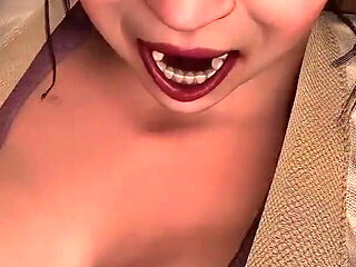 Hot Asian Milf maid spreads her legs and lifts them to get anal sex