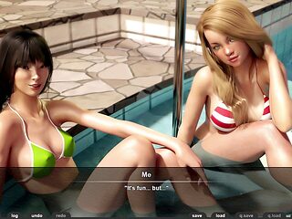 Anime point of view gameplay walkthrough for a visual novel