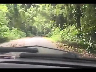 Bruxo Fire Bangs Latina in Forest Milk Bath - Outdoor Doggy Style & Blowjob