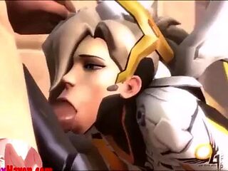 Hentai: Blowjob, Big Tits  Fansly Porn