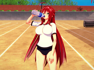 Rias Gremory Seduces Me and Invite Me to Fuck in the Gym - Dxd Ntr Madness Series