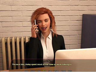 Haley Story #12 - Haley gave Johannes a blowjob. Hayley, Mr Andrew and Johannes went out and Johannes fucked Hayley hard