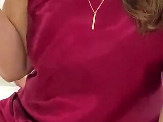 Beautiful Bride with Big Tits Cheating Wife Fucked on Wedding Night with Husband Friend