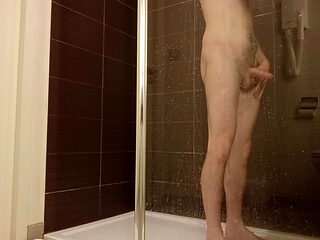Just taking a hot shower