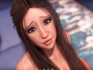 Steamy tales featuring a hot brunette with huge tits in a visual adventure