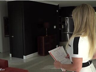 Rips Up Eviction Notice After Riding Tenants Cock With Cory Chase