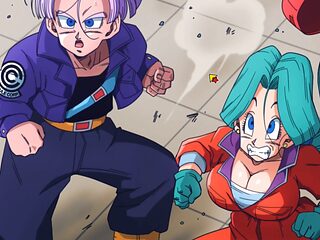 Bulma and Android 21 get down in this Dragon Ball Z hentai
