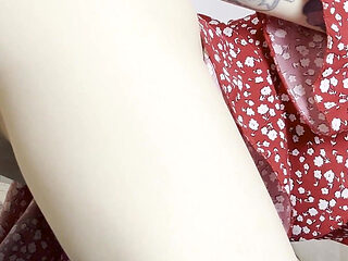 Hard Morning Fuck with Huge Toy