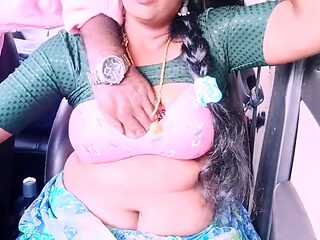 Desi Car Sex. Beautiful Housewife Cheating Husband Fucking For Long Drive With Husbends Stepbrother. Telugu Dirty Talks
