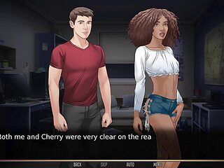 I got caught watching — she took charge