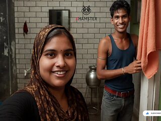 Indian Desi Newaly Merried Beautiful Couple Outdoor By -snapchat143