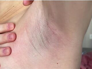 Shaves Hairy Armpits, Shows Shaved Armpits!