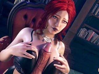 Sexy anime fun with big tits and wild hentai action