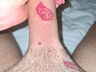 Slow hand job from the wife