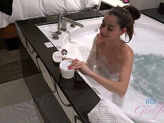 Watch rosy Arielle Faye and Arielle's action