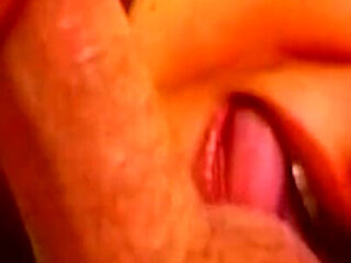 First Blowjob of Young Slut with Cum on Face