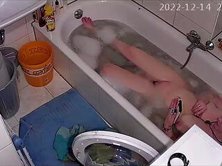 Caught Taking a Bath (no Sound)