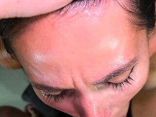 Hardest Throat Fuck with Gagging, Spitting and Humilation