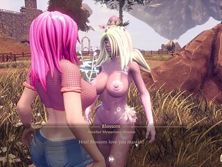 Oral job, video games sex, 3d animated