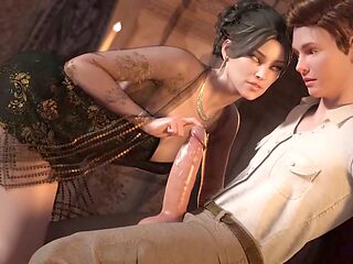 Treasure of Nadia threeway cumshot highlights