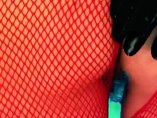 Strap-on Fuck and Facesitting Lesbians! Hot Fuck of Amateur MILFs Arya Grander and Kisica