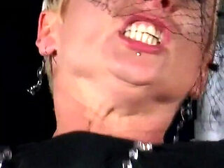 Hot fuck with hot blonde milf at the parking area