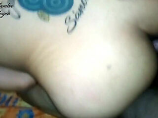 I give him oral sex to lubricate him and get him to shove it up my ass