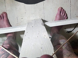 Goode Girl Unholy Crucifix Ballbusting Pt3