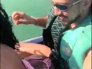 Nasty Mexican Bride Betrays Spouse on Honeymoon Excursion Smashing the Beefy Jetski Coach Monstrous Fuckpole While Husband is Away