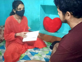 Hot Indian Teacher Monika Fucks Student in Village School Hindi Sex 18+ Tight Pussy