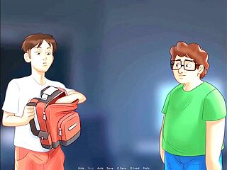 Saturday night fun in Summertime Saga with Dirty Gamesxxx