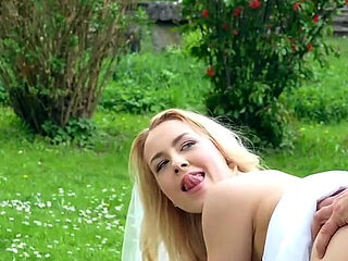 Marrying the Whore - Sexy Bride Cheating Right on Her Wedding