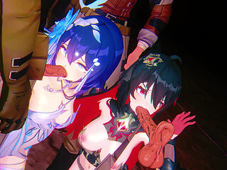 Honkai Impact - Seele Vollerei BBC Rough Sex - 3D Hentai Animations
