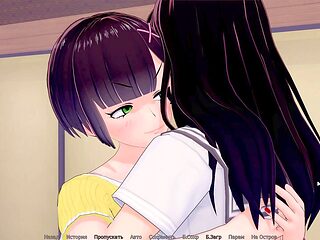 Animated fantasies with a romantic kiss and some wild cartoon action