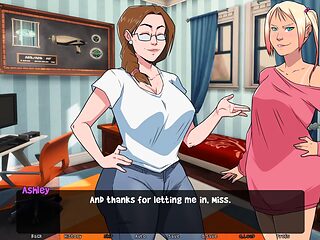 Cartoon fantasy with Misskitty2k gets steamy in a visual novel adventure