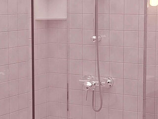 My Pleasure 3 - Lori Kissing First Time Julian in Park Then in Her Bed and Julian Watching Daphne's Shower