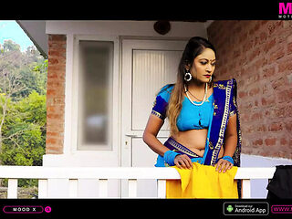 Indian Housewife Swap Fantasy - Neighbor Bhabhi Deep Throat Blowjob & Doggy Style Creampie