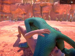 ดราก้อนบอลบลูม่า, reptiles animation, furry hentai