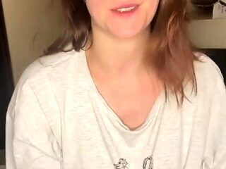 Amateur blondie solo anal masturbation