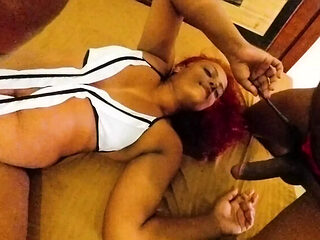 Hardcore Office Fuck with Sri Lankan Big Booty Maid Nilmini Sheron - Big Boobs & Redhead Action