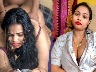 Sex with Hot Indian Wife in Doggy Style - Hardcore Pounding & Big Ass