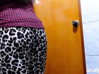 Ali Precio Gets Her Ass Pounded Hard in the Bathroom - Boyfriend Creampie