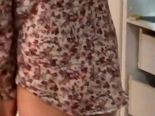 Compilation of Erotic Moments of Excited Stepmother Exhibiting