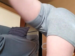 Tight Ass Cute Redhead Girl Works Out