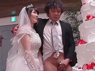 Christian Japanese Wedding With The Busty Bride And The Brides Maid Fucked In Church