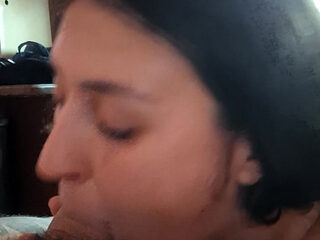 BBW Latina Loves Sucking Cock