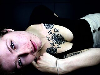 Hot brunette amateur MILF rides hubbys cock