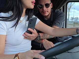 I Picked up an Uber Client Without a Bra!