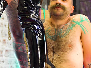 Four Girls Take Control and Turn One Man Into Their Live Toilet